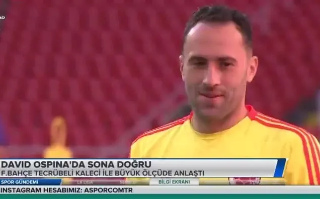 Fenerbahçe, Ospina'yı bitirmeye çok yakın