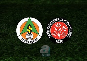 Alanyaspor - Karagümrük | CANLI