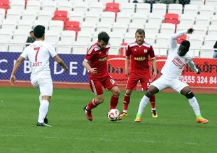 Sivasspor ile Ümraniyespor berabere kaldı