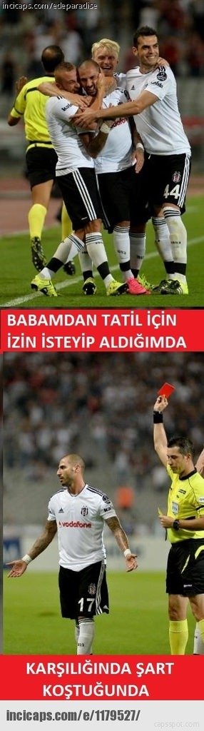 Beşiktaş - Trabzonspor caps’leri
