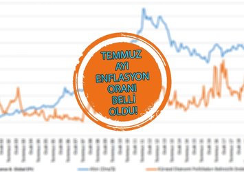 TEMMUZ AYI ENFLASYONI KAÇ OLDU? TÜİK Temmuz ayı enflasyon oranını açıklandı!  - SON DAKİKA