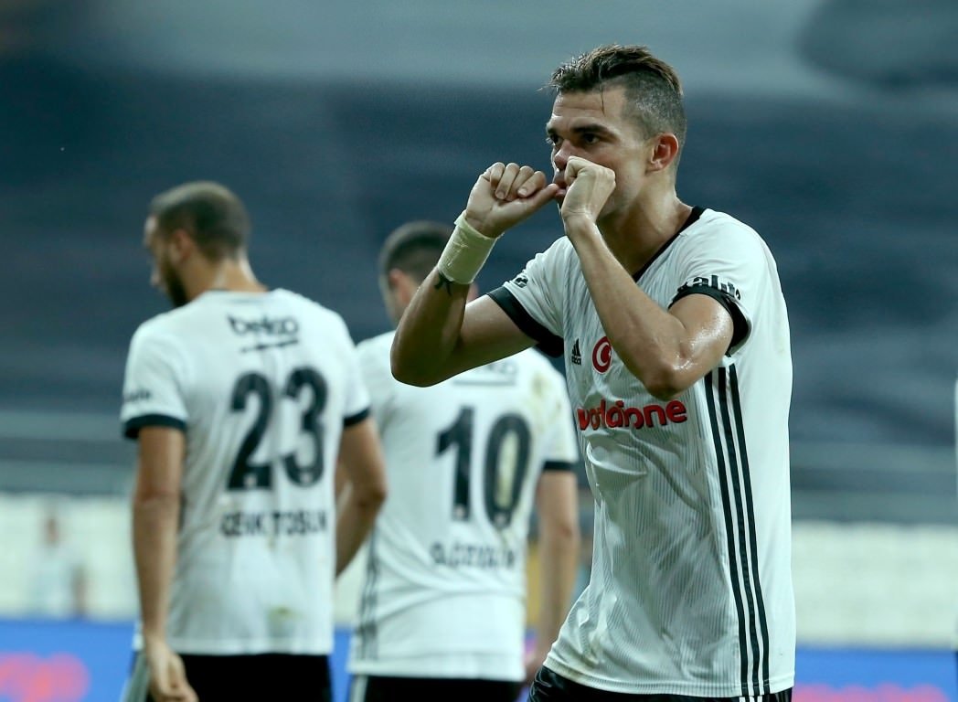 Beşiktaş - Antalyaspor maçından kareler