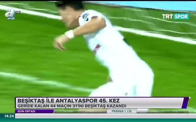 Beşiktaş ile Antalyaspor 45. randevuda