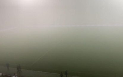 İstanbulspor-Menemenspor maçı sis nedeniyle ertelendi!