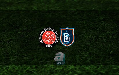 Fatih Karagümrük - Başakşehir maçı ne zaman, saat kaçta ve hangi kanalda? | Spor Toto Süper Lig
