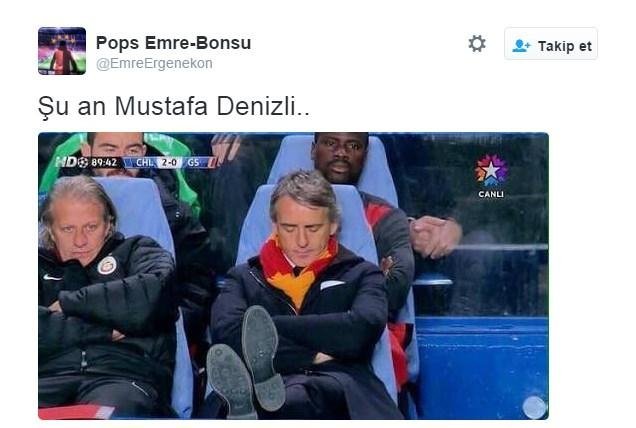 Galatasaray - Lazio maçının capsleri