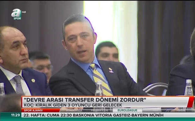 Ali Koç gelecek sezon için iddialı