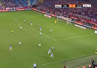 Trabzonspor gole çok yaklaştı!