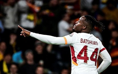 Galatasaray’da Michy Batshuayi: Ben de sahaya çıktım, golleri attım