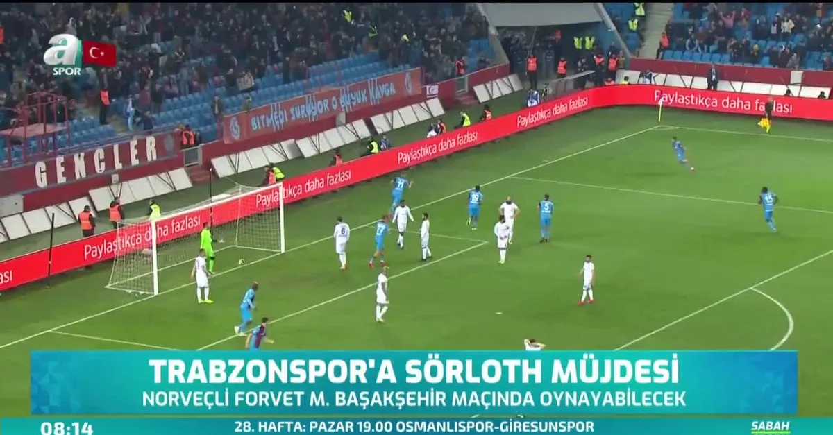 Trabzonspor'a Sörloth müjdesi