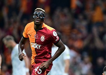 G.Saray'dan Osimhen maskesi için açıklama!