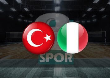 Türkiye İtalya voleybol maçı ne zaman, saat kaçta?