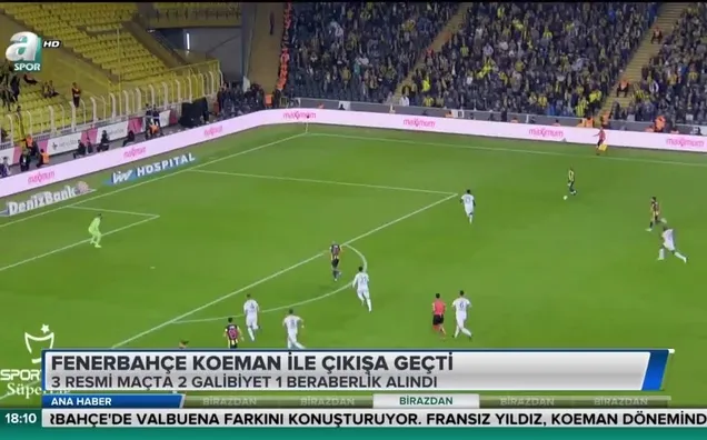 Fenerbahçe Koeman ile çıkışa geçti