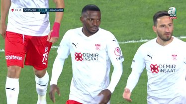 Sivasspor'a ofsayt engeli! İşte iptal edilen gol
