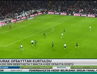 Burak Yılmaz ofsayttan kurtuldu