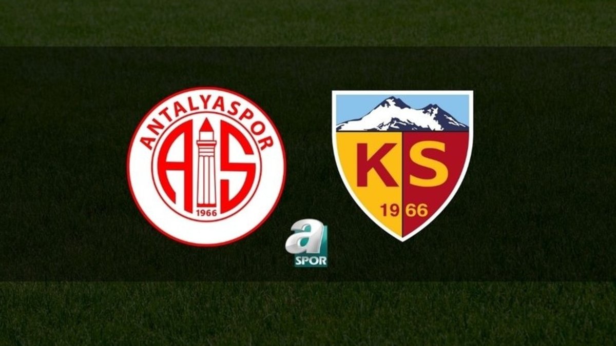 Antalyaspor - Kayserispor CANLI ANLATIM Antalyaspor - Kayserispor CANLI ANLATIM