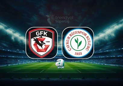 Gaziantep FK - Çaykur Rizespor | CANLI