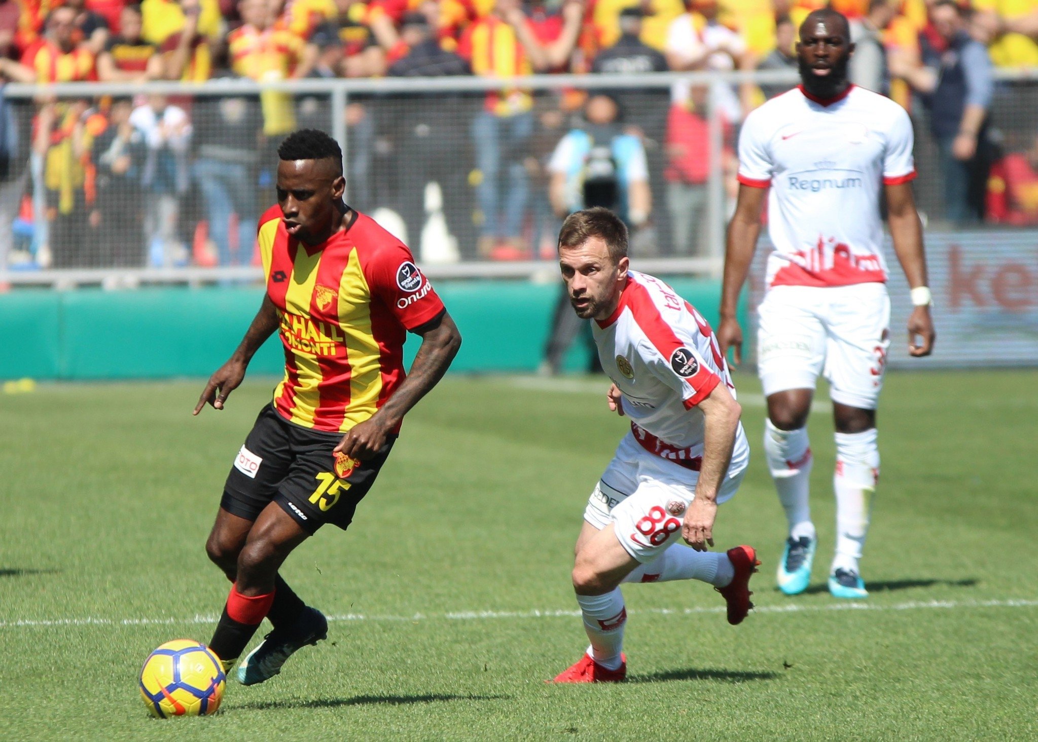 Göztepe - Antalyaspor maçından kareler!