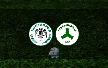 Konyaspor - Giresunspor maçı | CANLI Konyaspor Giresunspor izle
