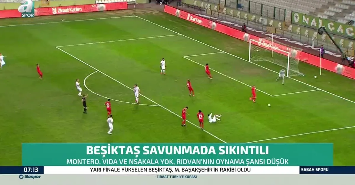 Beşiktaş savunmada sıkıntılı