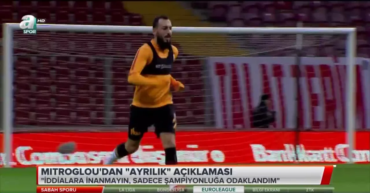 Mitroglou'dan ayrılık açıklaması