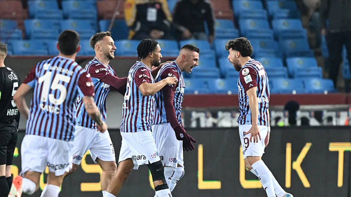 Trabzonspor iç sahada fark yarattı!