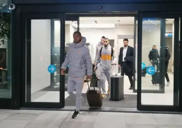 Galatasaray kafilesi İstanbul'a döndü