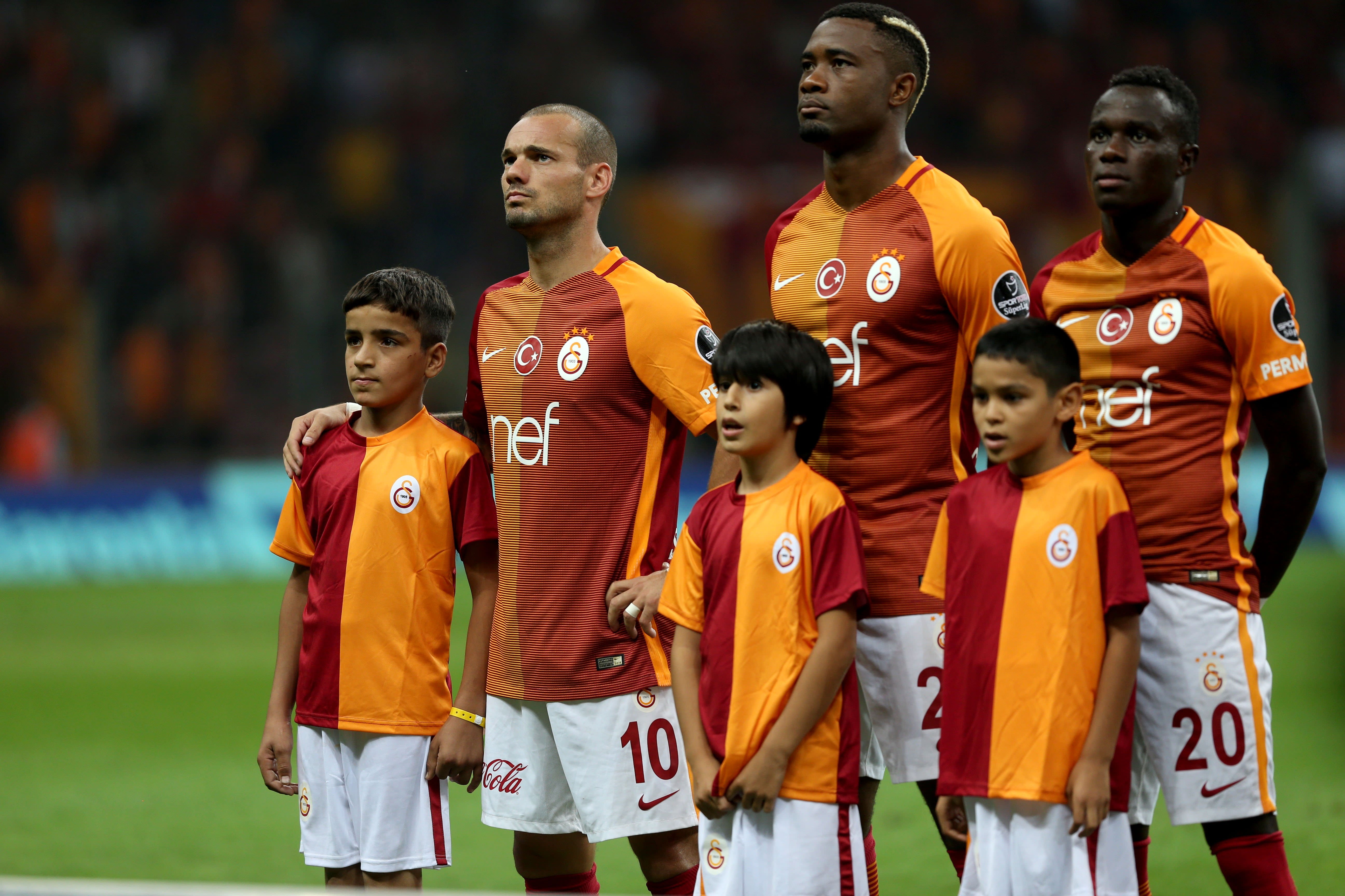 Galatasaray-Rizespor maçından kareler