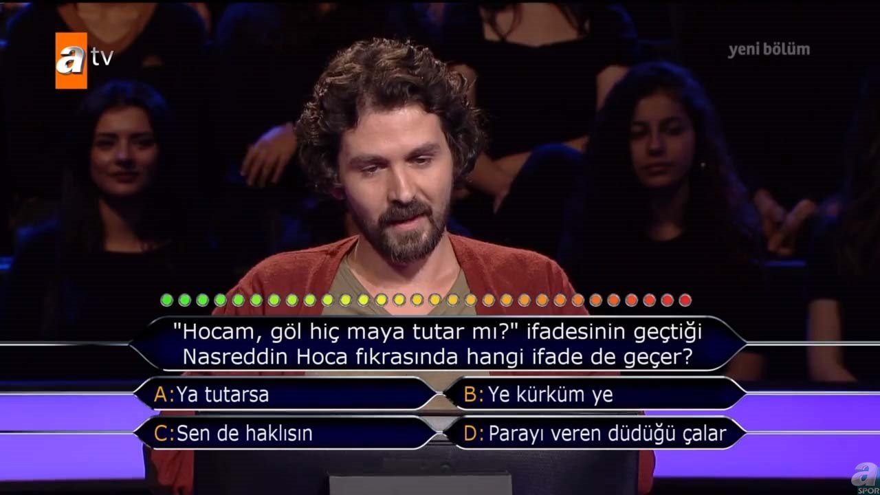 Kim Milyoner Olmak İster’de ’futbol’ sorusu geceye damga vurdu!