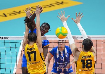 Vakıfbank set vermeden kazandı!