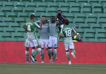 Real Betis sahasında rahat kazandı!