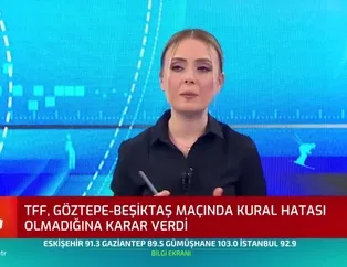 TFF, Göztepe-Beşiktaş maçı kararını verdi
