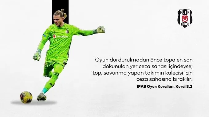 Beşiktaş'tan kural hatası açıklaması - 1