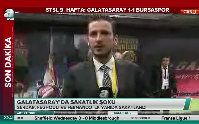 Galatasaray'da sakatlarda son durum