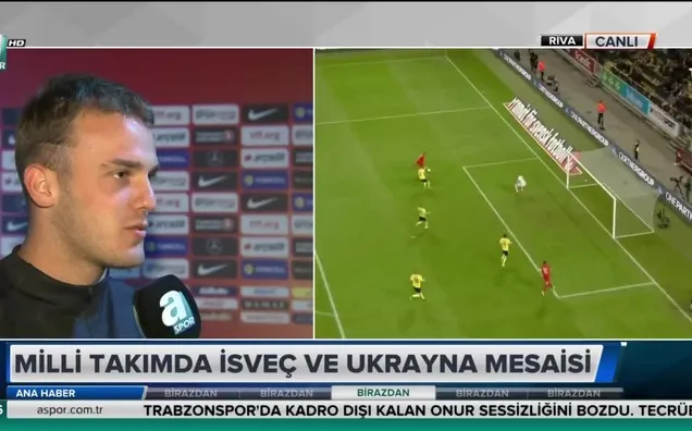 Milli takımda İsveç ve Ukrayna mesaisi