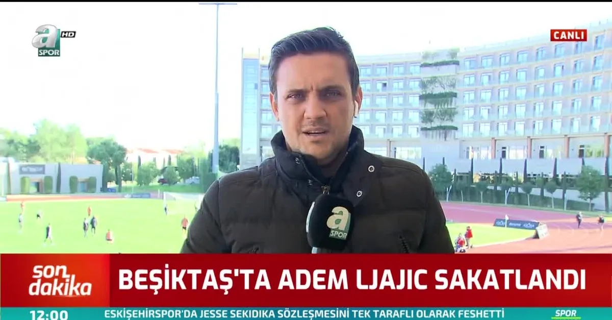 Beşiktaş'ta Adem Ljajic sakatlandı