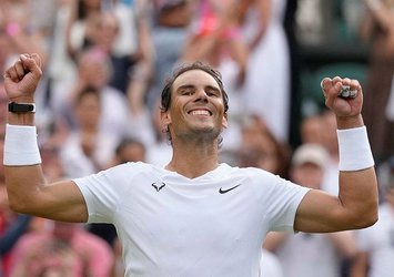 Wimbledon'da Nadal rüzgarı!