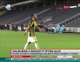 Valbuena Fenerbahçe'yi ipten aldı