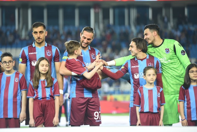 Trabzonspor - Kayserispor maçından kareler