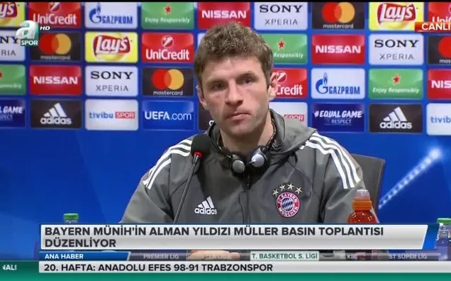 Müller: Atmosferi heyecanla bekliyoruz