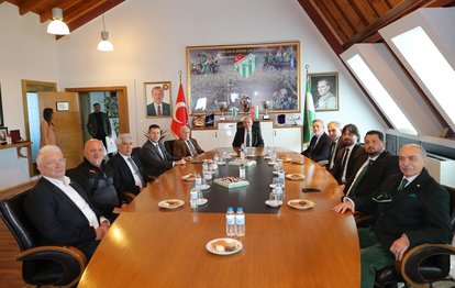 TFF Başkanı Mehmet Büyükekşi Bursaspor yönetimiyle görüştü!