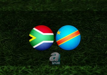 Güney Afrika - Demokratik Kongo maçı ne zaman?