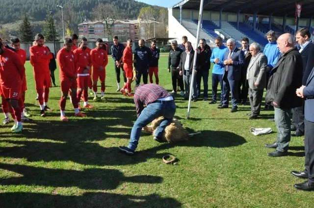 Galibiyet alamayan takım için kurban kestiler - 1