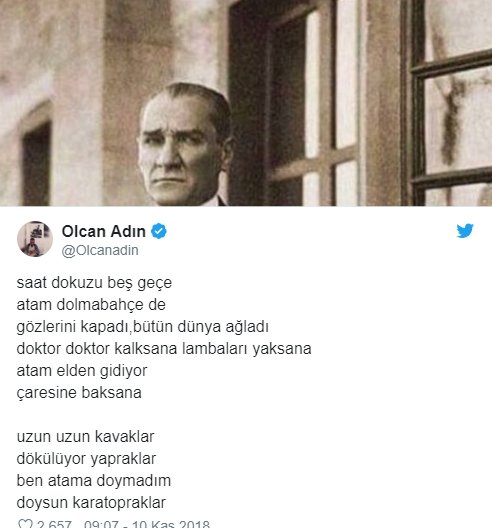 Spor Camiasından 10 Kasım Mesajları