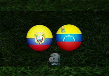 Ekvador - Venezuela maçı ne zaman?