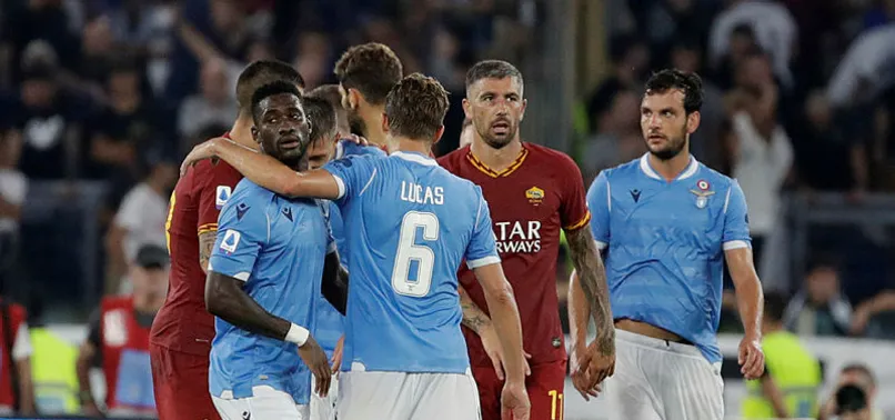 Lazio - Roma derbisinde kazanan çıkmadı