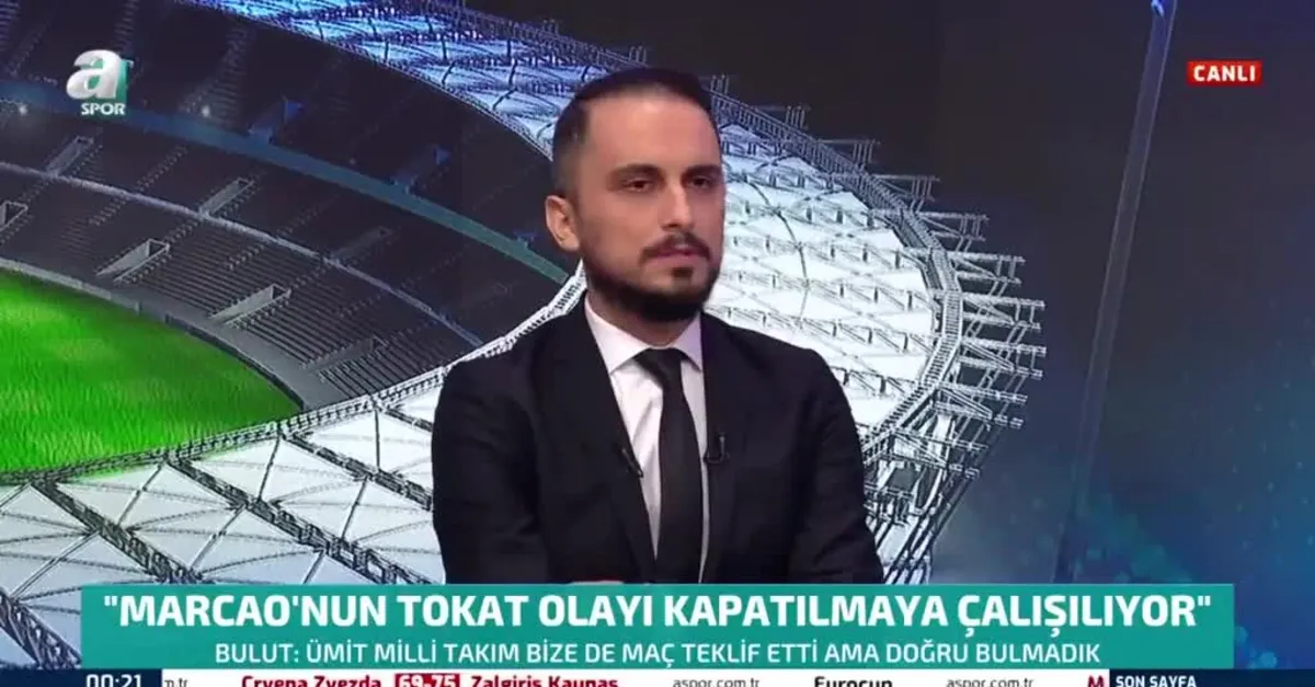 Canlı yayında flaş sözler! "Eğer Marcao tokat atmadıysa..."