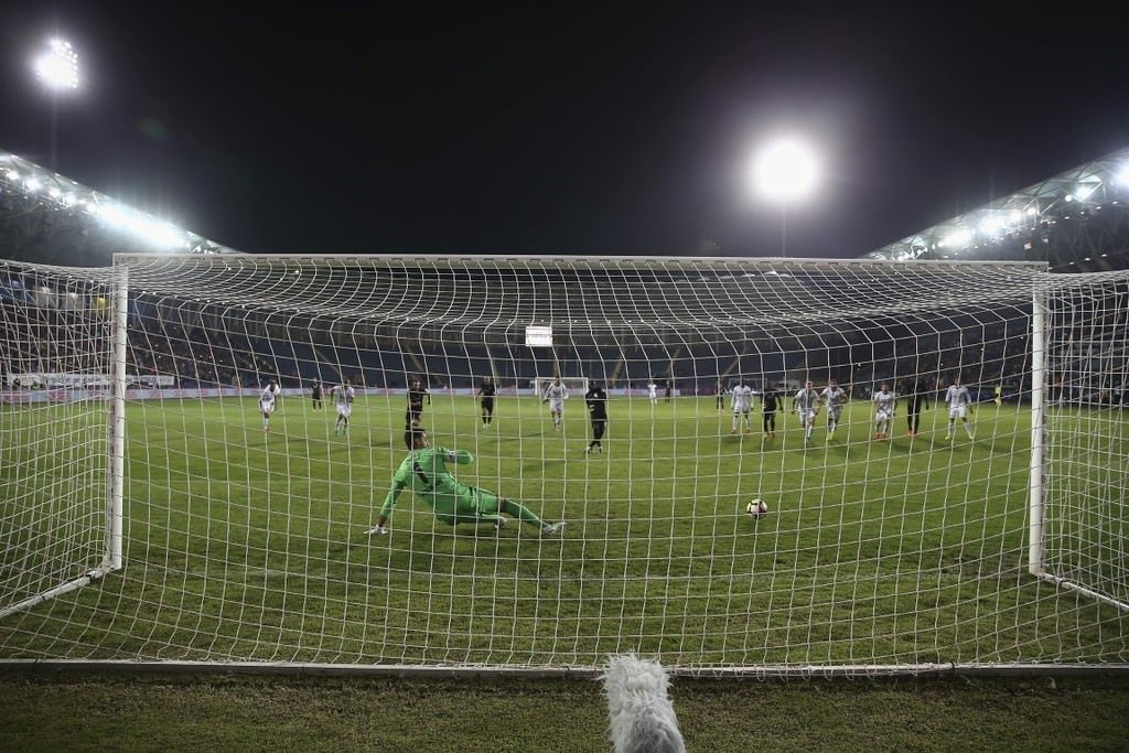 Osmanlıspor-Fenerbahçe maçından kareler