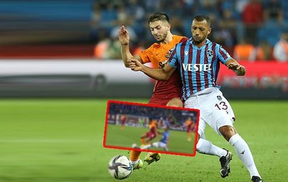 Trabzonspor Galatasaray maçında Mostafa Mohamed penaltı bekledi!