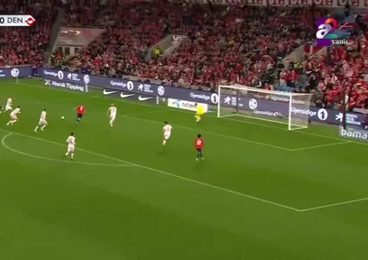 GOL | Norveç 2-0 Danimarka